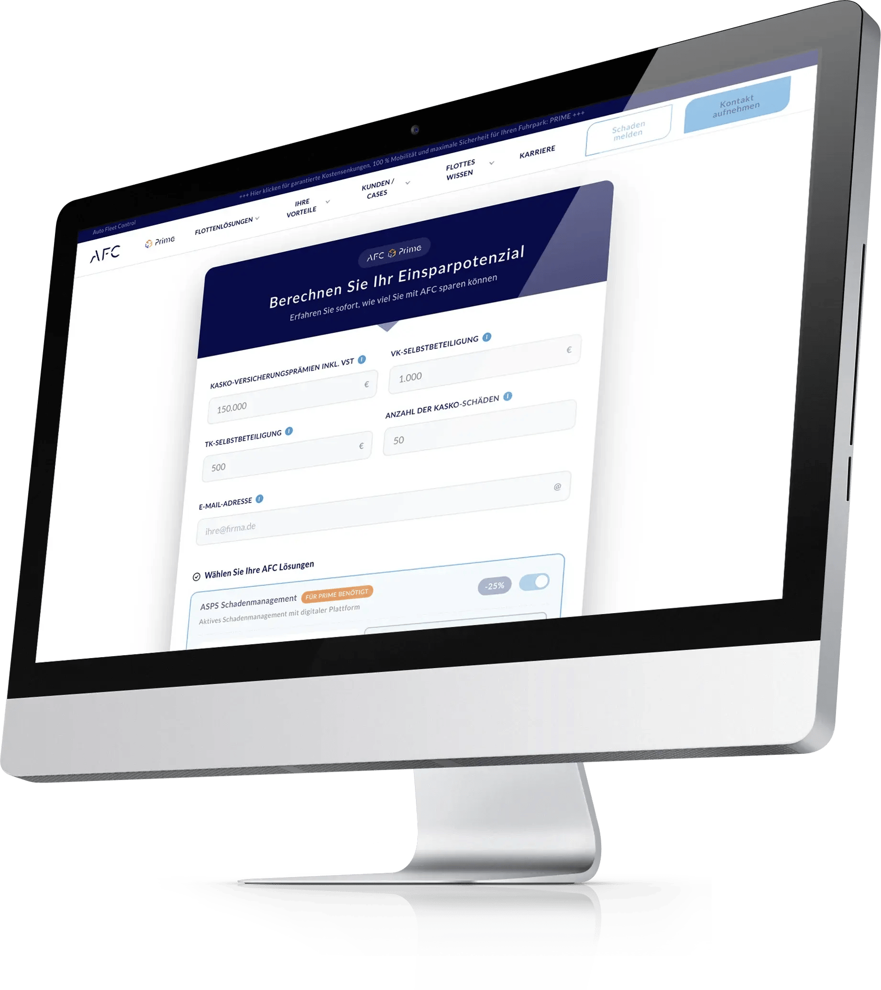 AFC Prime: Kalkulator